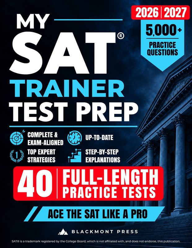My SAT Trainer Test Prep book cover